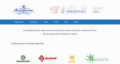 Desktop Screenshot of modelosanatomicos.cl